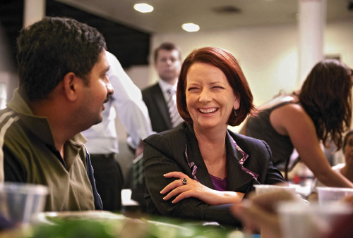 Former Australian Prime Minster Julia Gillard